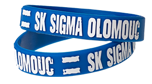 Embossované silikonové náramky