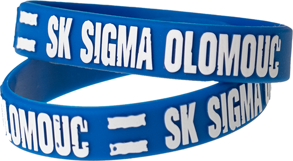 Silikonové náramky SK Sigma Olomouc
