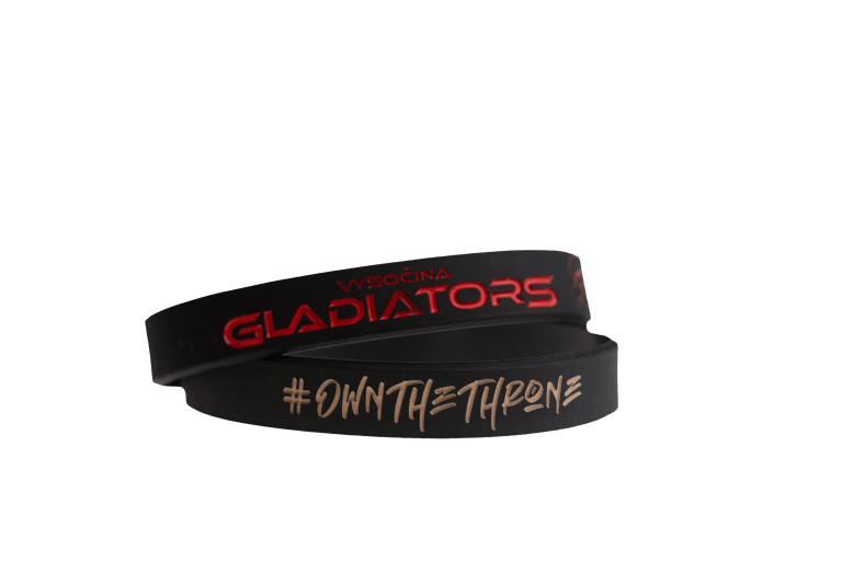 silikonové náramky vysočina gladiators